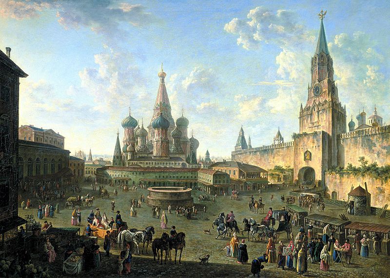 Moscow 1801 by Fedor Alekseev